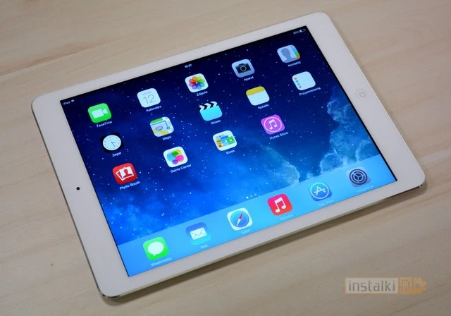 Wyświetlacz w iPadzie Air Wyświetlacz w iPadzie Air
