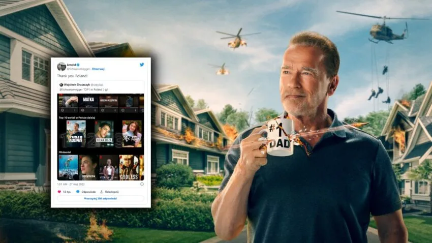 Arnold Schwarzenegger podziękował Polakom korzystającym z Netfliksa