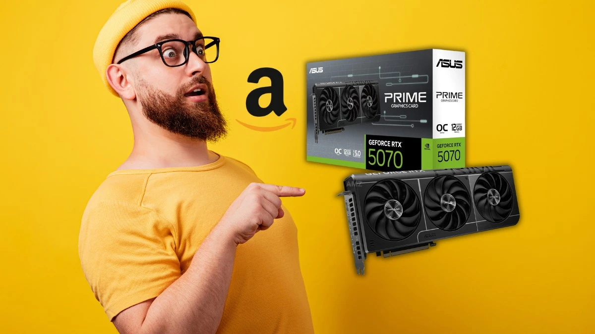 Asus GeForce RTX 5070 w promocji na Amazon. Dobra okazja na kartę NVIDIA