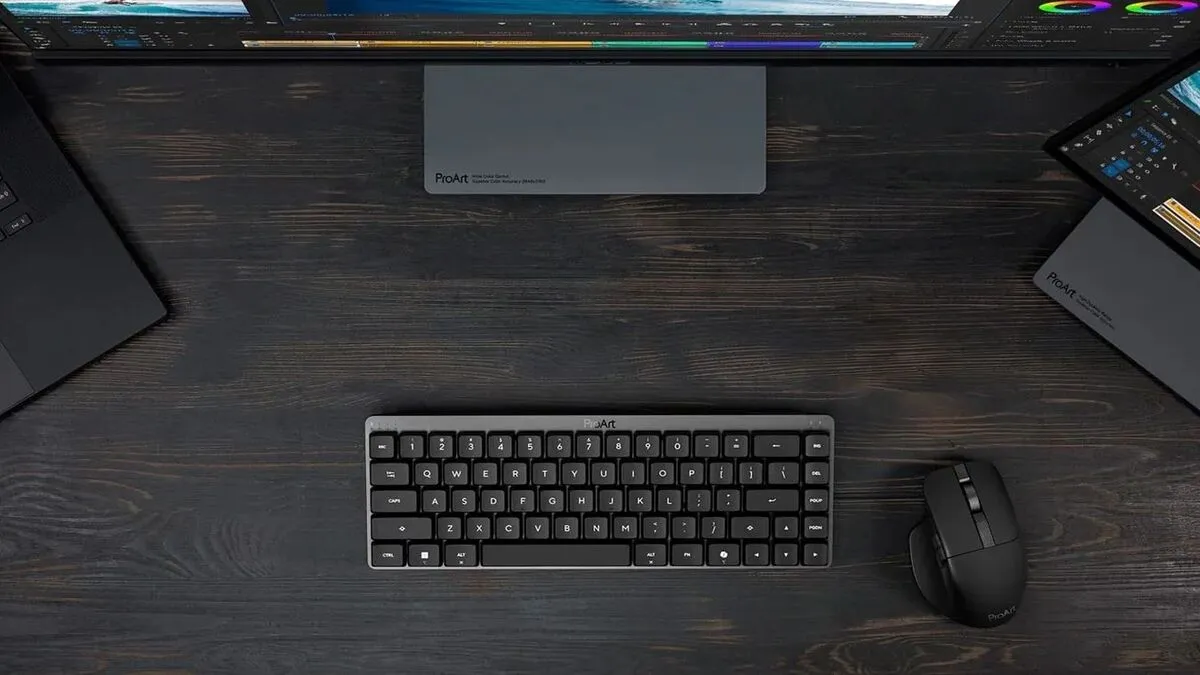 ASUS pokazał nowe akcesoria. Biurowa klawiatura może wyglądać świetnie