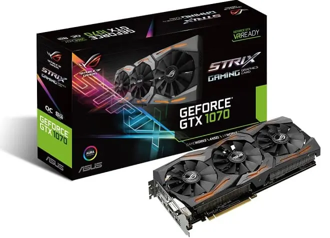 ASUS prezentuje kartę ROG Strix GeForce GTX 1070