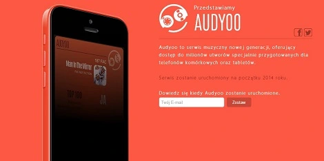 Audyoo – polski serwis chce konkurować ze Spotify