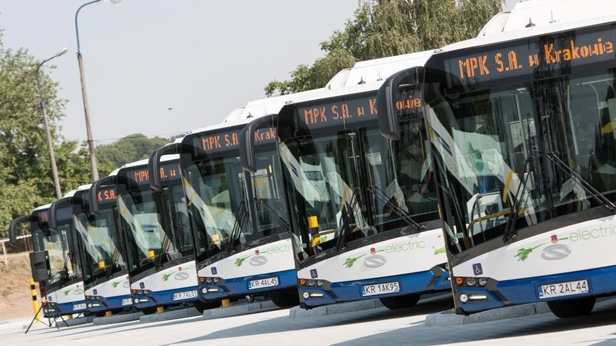 Kraków wymieni baterie w autobusach elektrycznych. Mają za mały zasięg
