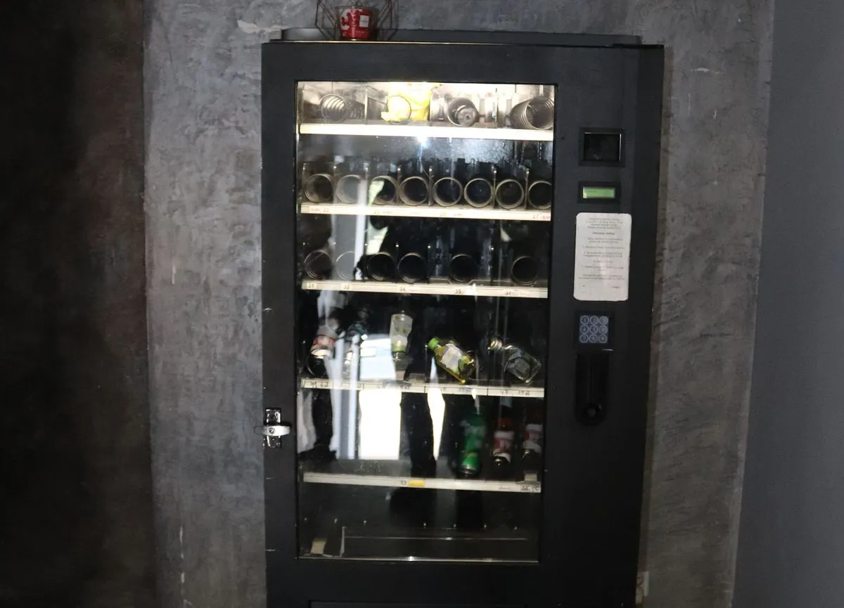 automat do przekąsek małpki