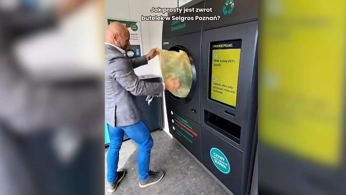 Selgros postawił idealny automat kaucyjny. Dlaczego inni nie potrafią?