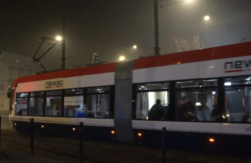Pierwszy autonomiczny tramwaj w Polsce odbył pomyślny przejazd