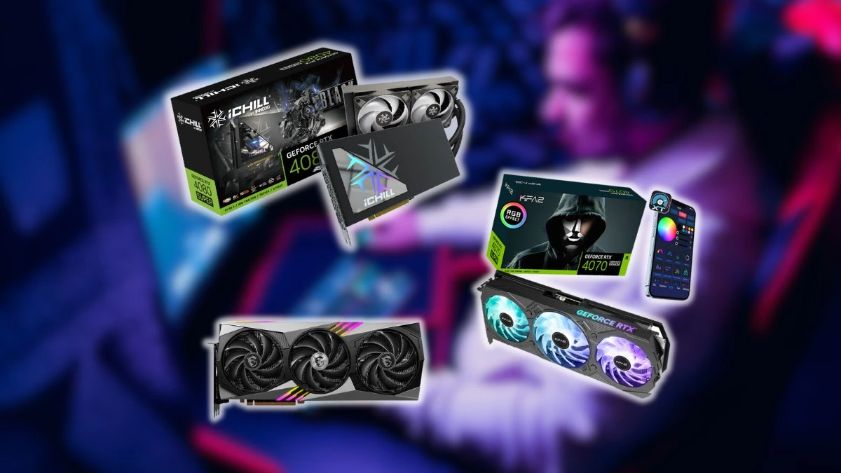 KFA2, MSI i INNO3D prezentują autorskie karty RTX 4000 SUPER