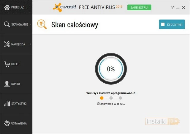 avast skanowanie 1