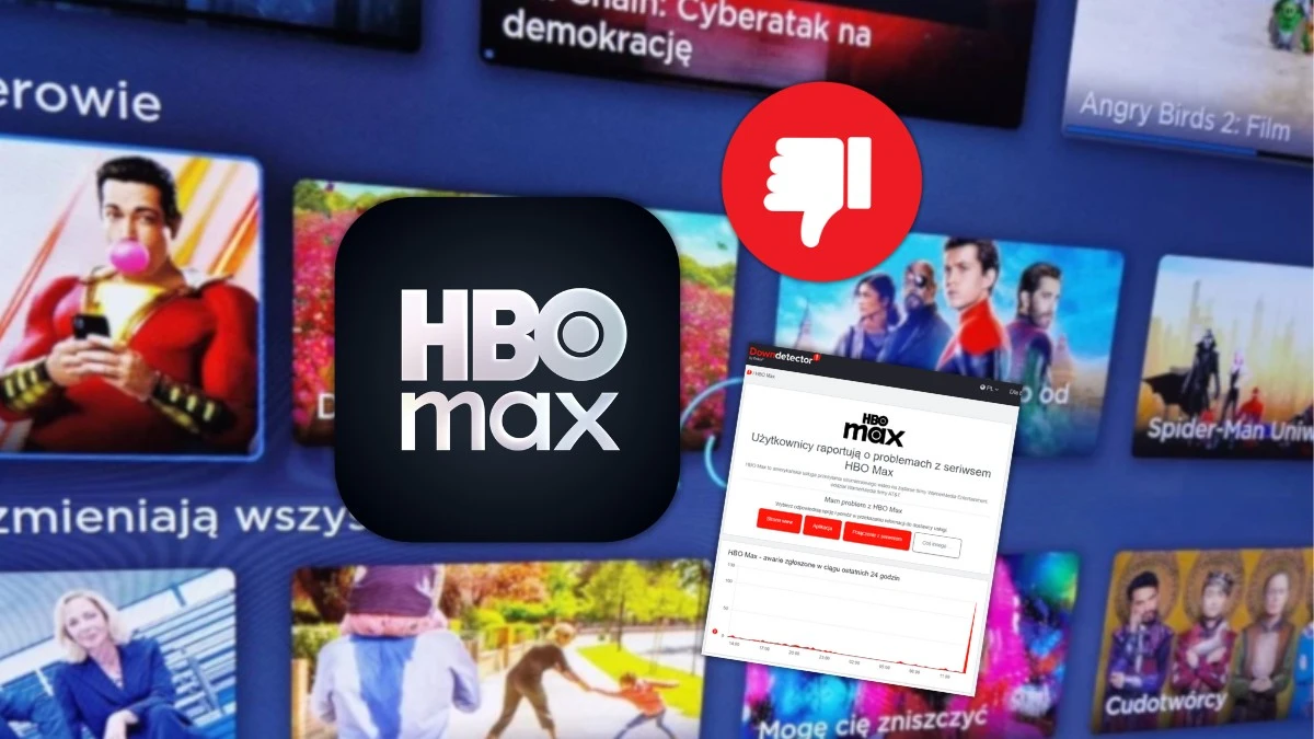 Trwa wielka awaria HBO Max. Usługa przestała działać