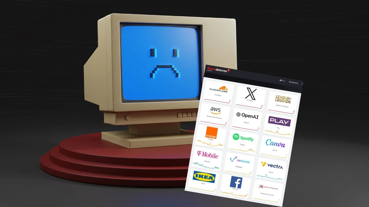 Gigantyczna awaria Cloudflare. Strony internetowe nie działają