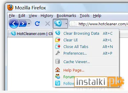 Click&Clean for Firefox