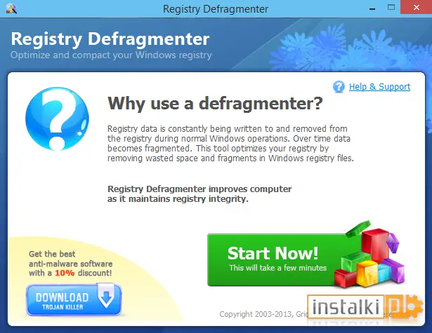 Registry Defragmenter