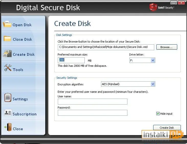 Digital Secure Disk