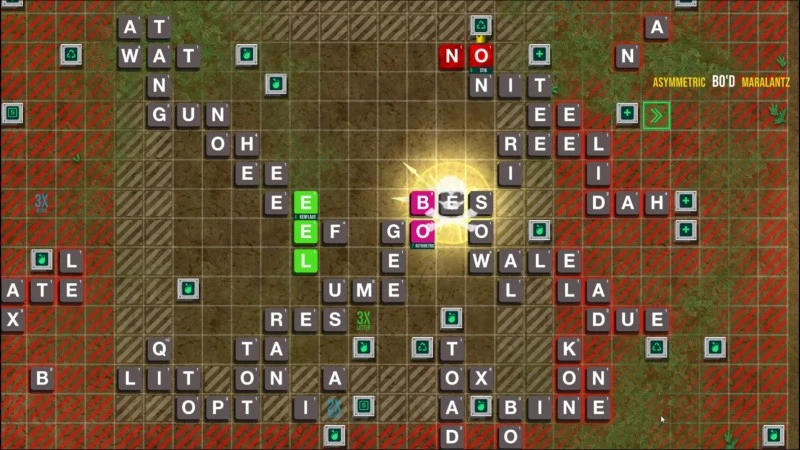 Ktoś stworzył grę łączącą Scrabble z ideą battle royale