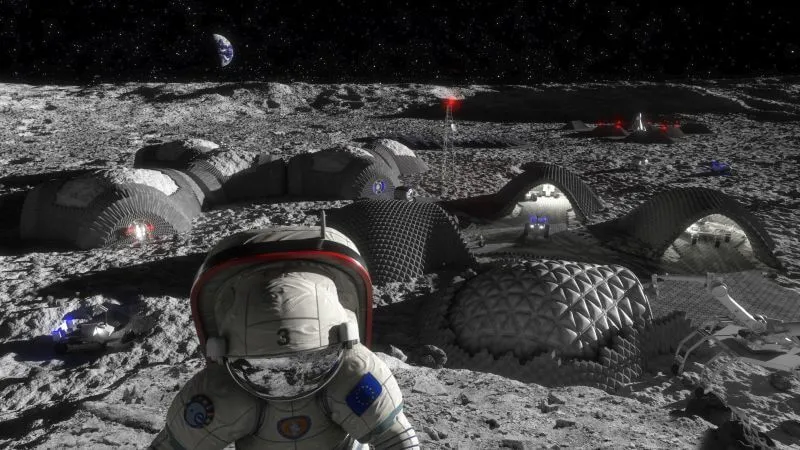 Kolonie na Księżycu można by ogrzewać cegłami z księżycowego pyłu