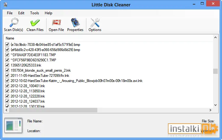 Okladka Little Disk Cleaner