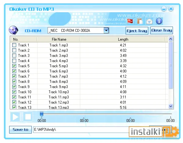 Okladka Okoker CD to Mp3