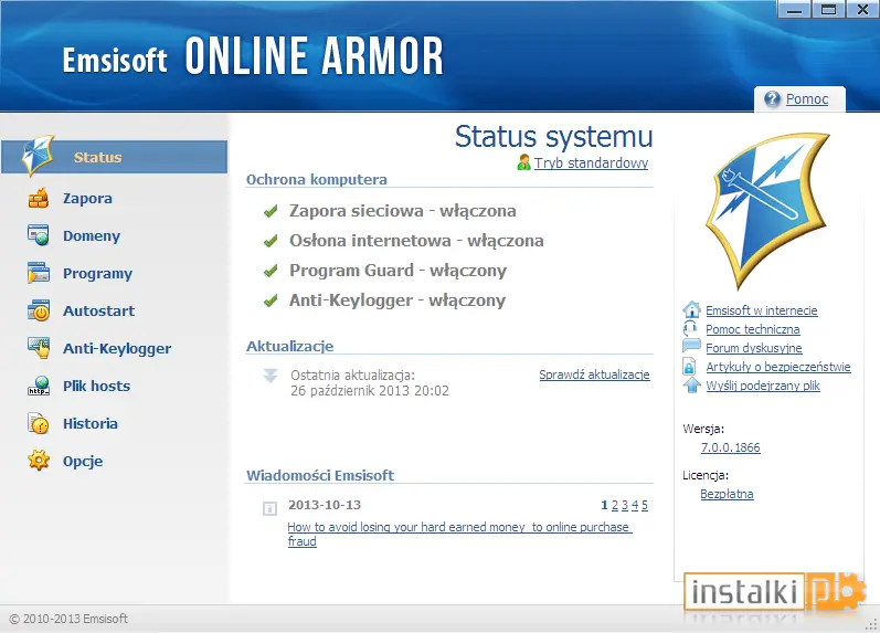 Online Armor