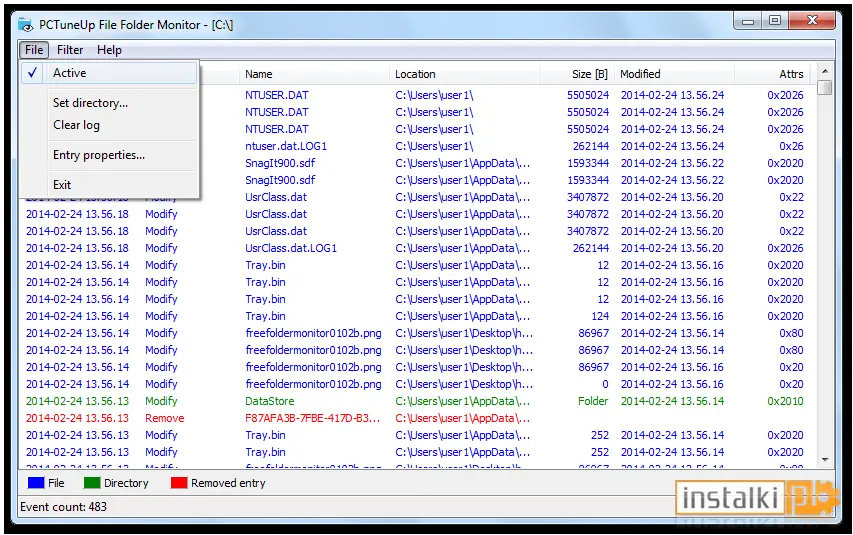 Okladka PCTuneUp Folder Monitor