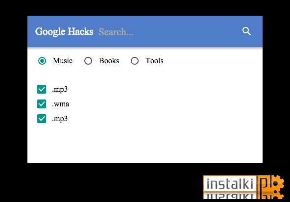 Okladka Google Hacks
