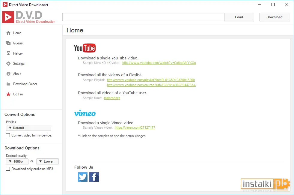 Okladka Direct YouTube Downloader