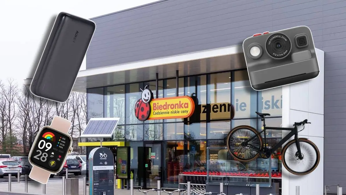 Mocny powerbank przeceniony o 50%. Promocja na elektronikę w Biedronce