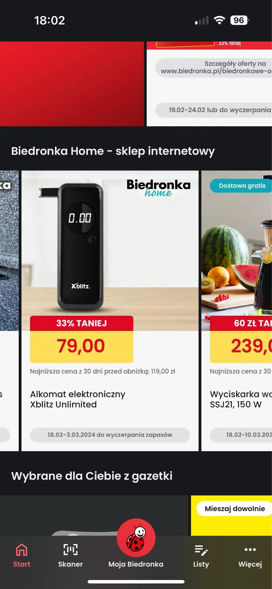 promocje Biedronka Home