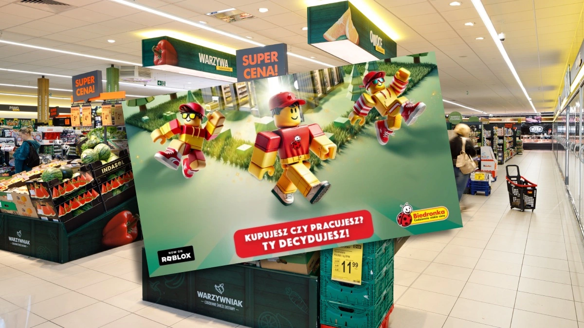 Biedronka Simulator znów podbija Robloxa. Zwiedź wirtualny sklep