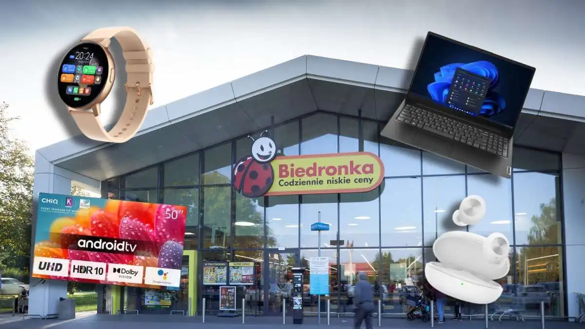Ostatnia szansa. Wyprzedaż elektroniki do -50% w Biedronce