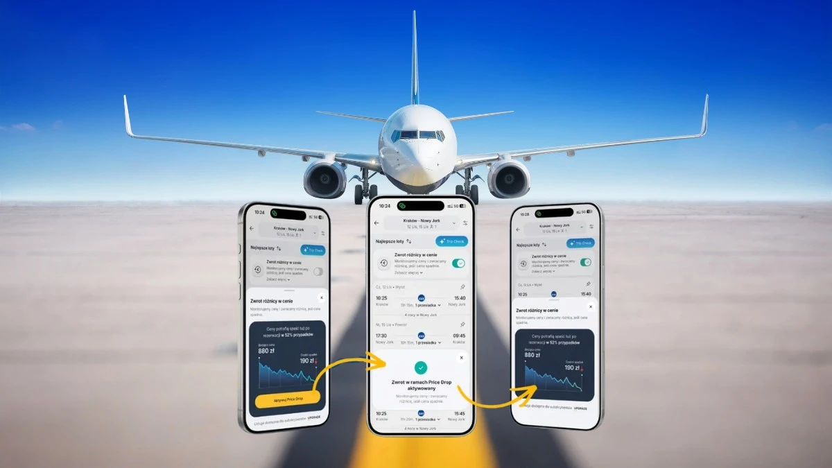 Przepłaciłeś za bilet na samolot? W tej apce odzyskasz różnicę
