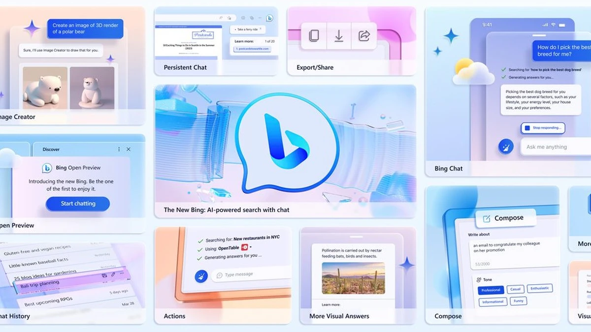 Bing AI dostępny dla wszystkich. Jak rozmawiać ze sztuczną inteligencją w wyszukiwarce?