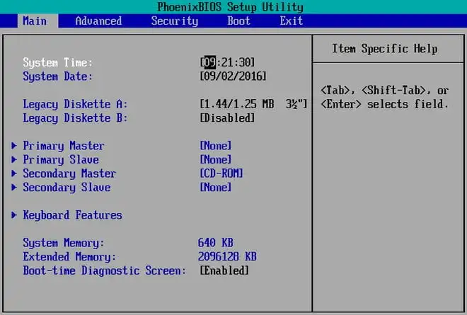 Ustawianie kolejności bootowania systemu