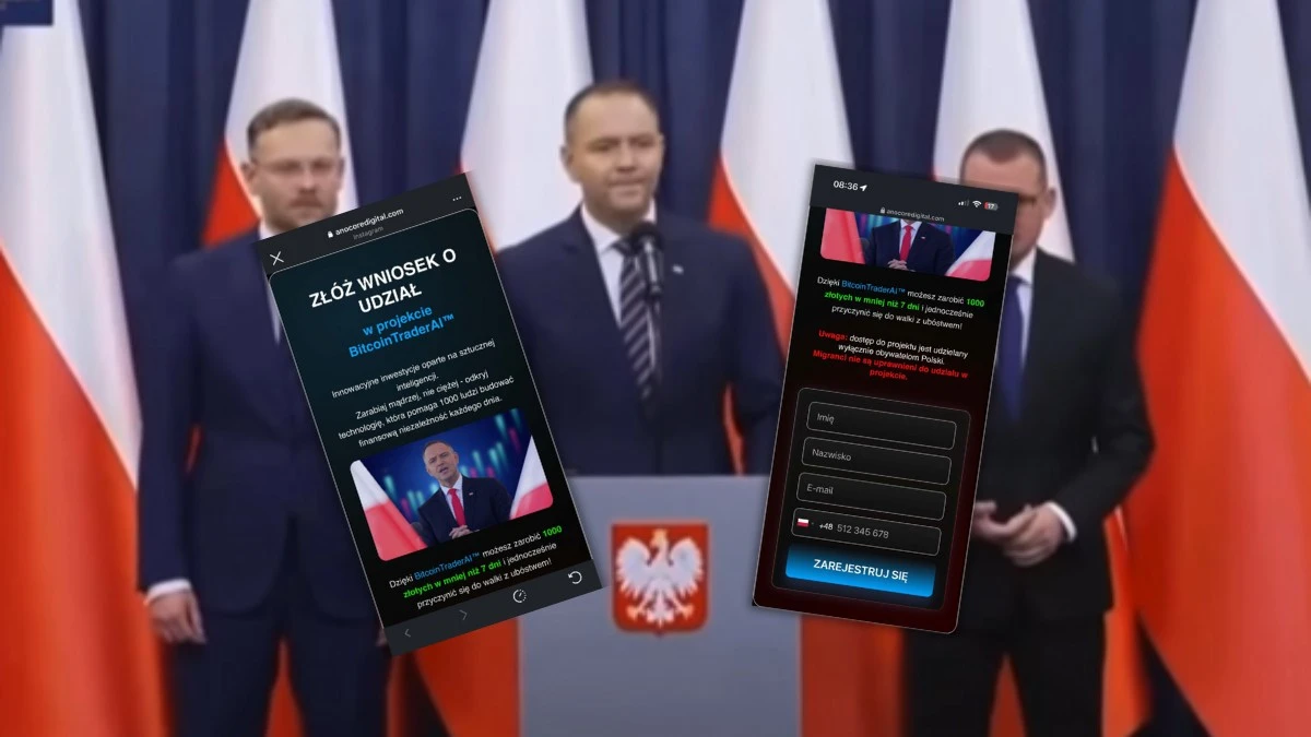 Karol Nawrocki i Bitcoin Trader AI? To nie on – ujawniamy manipulację deepfake (wideo)