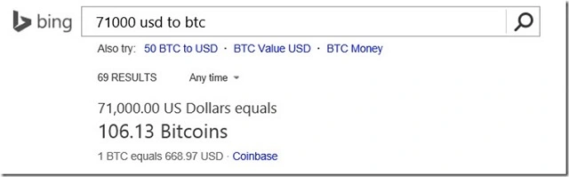bitcoin bing