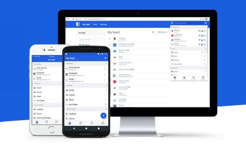 Darmowy menedżer haseł Bitwarden z nową przydatną funkcją