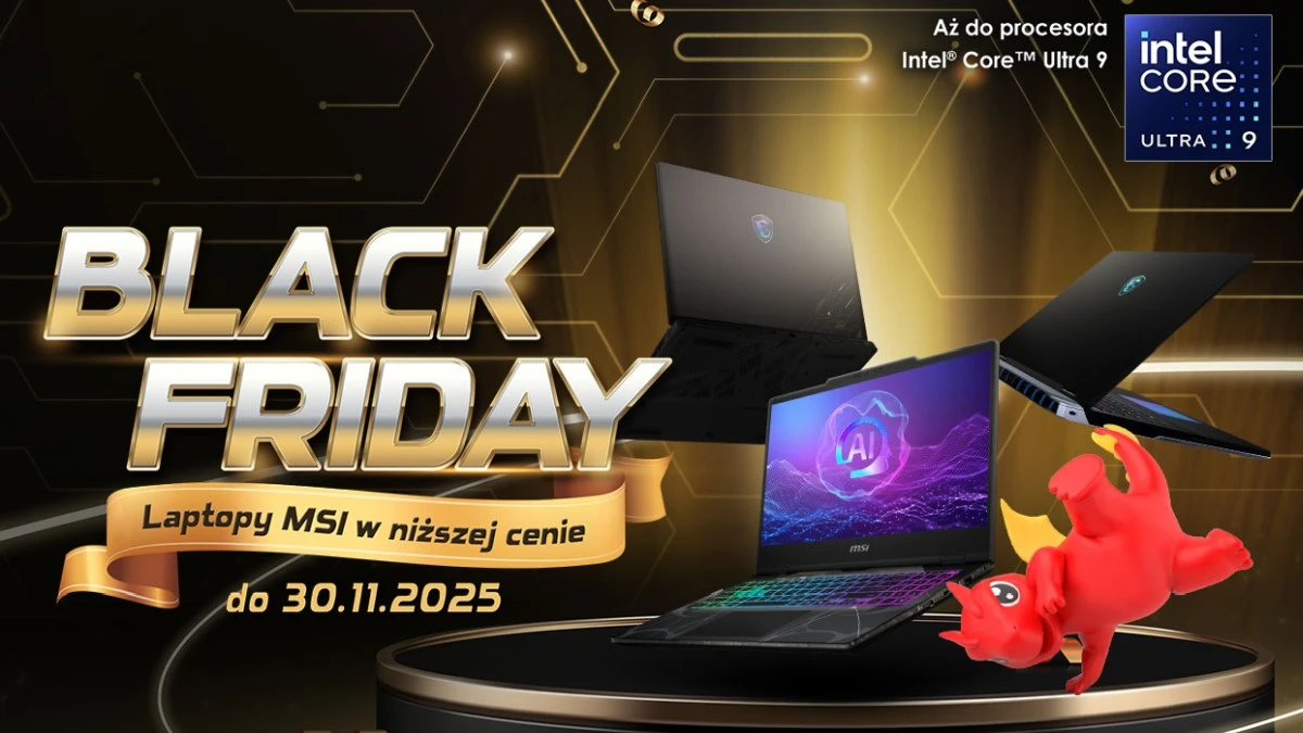 Black Friday w MSI. Jedna promocja szczególnie przyciąga uwagę