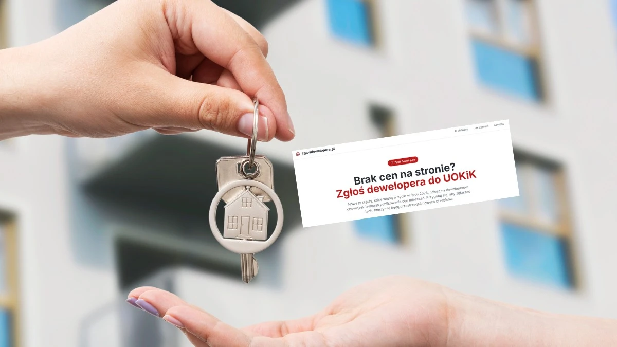 Brak ceny mieszkania? Zgłoś dewelopera przez Internet