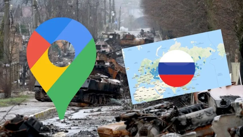 Na Google Maps pokazano, skąd pochodzą Rosjanie odpowiedzialni za masakrę w Buczy