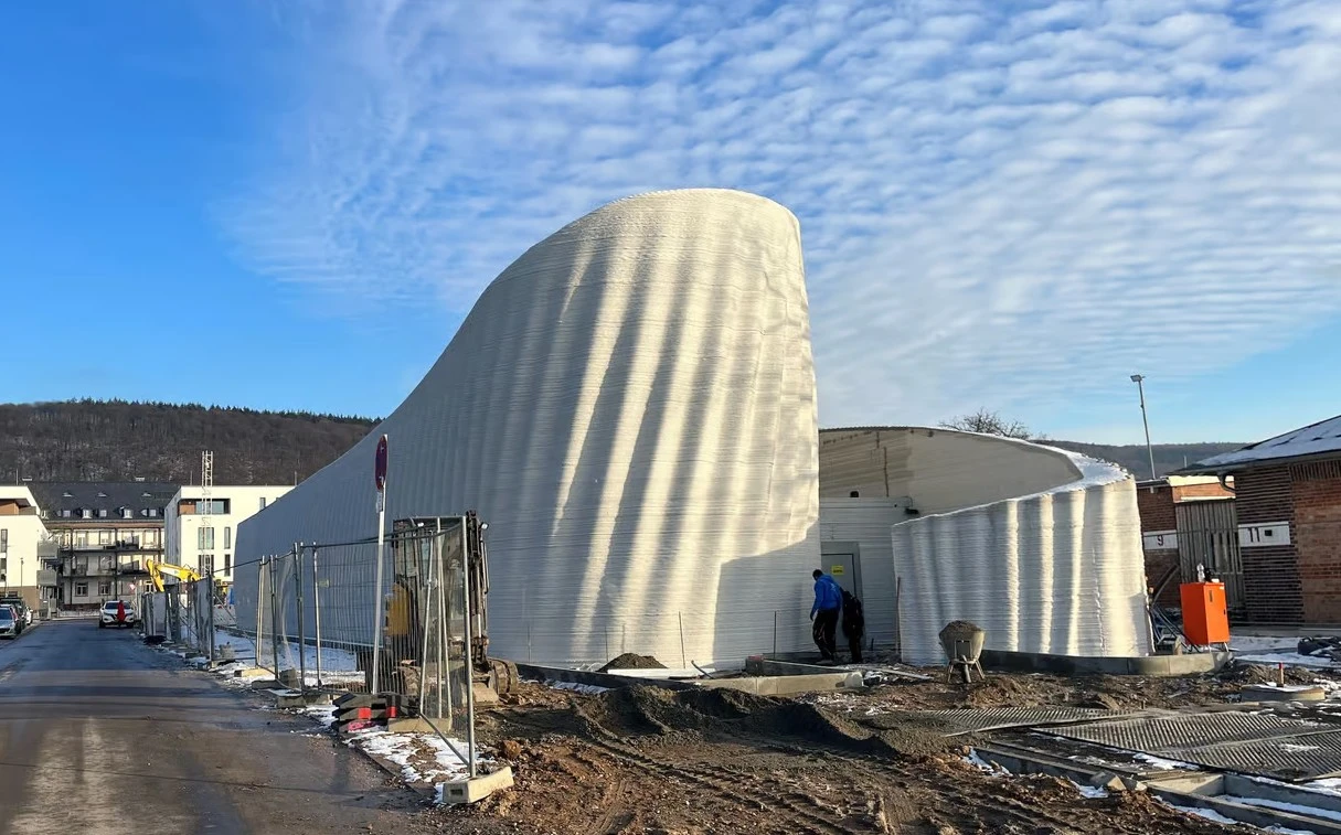 budynek wydrukowany w 3D