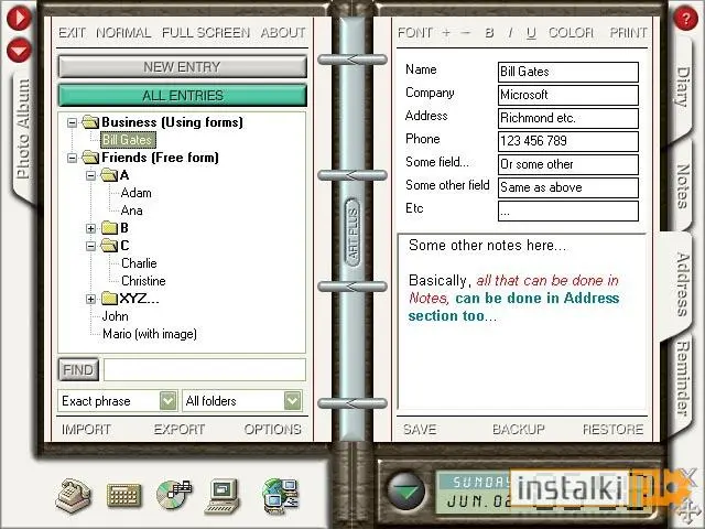 Okladka EasyNoter Lite
