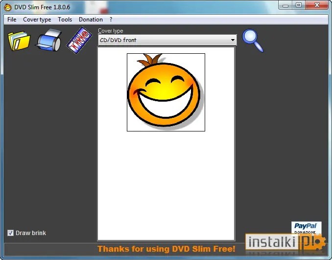 Okladka DVD Slim Free