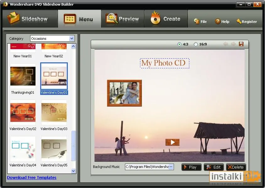 Okladka Wondershare DVD Slideshow Builder Standard