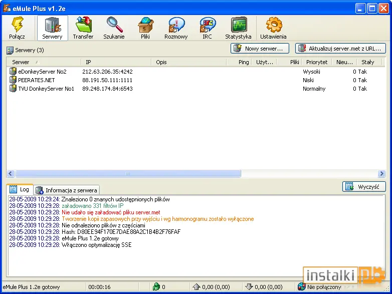 Okladka eMule Plus