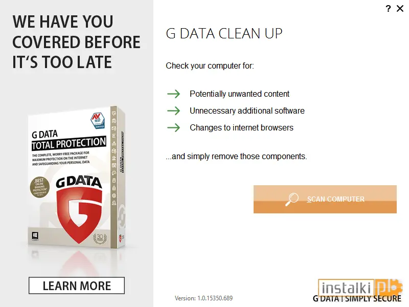 G Data Clean Up