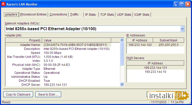 Okladka Karen’s LAN Monitor