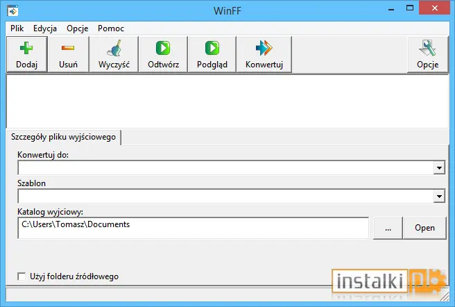 Okladka WinFF Video Converter