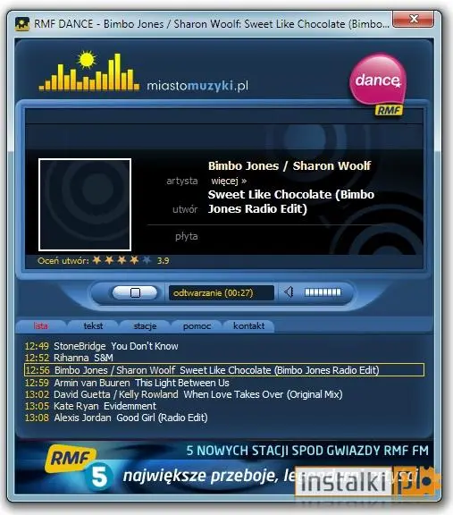 Okladka RMF FM Miasto Muzyki