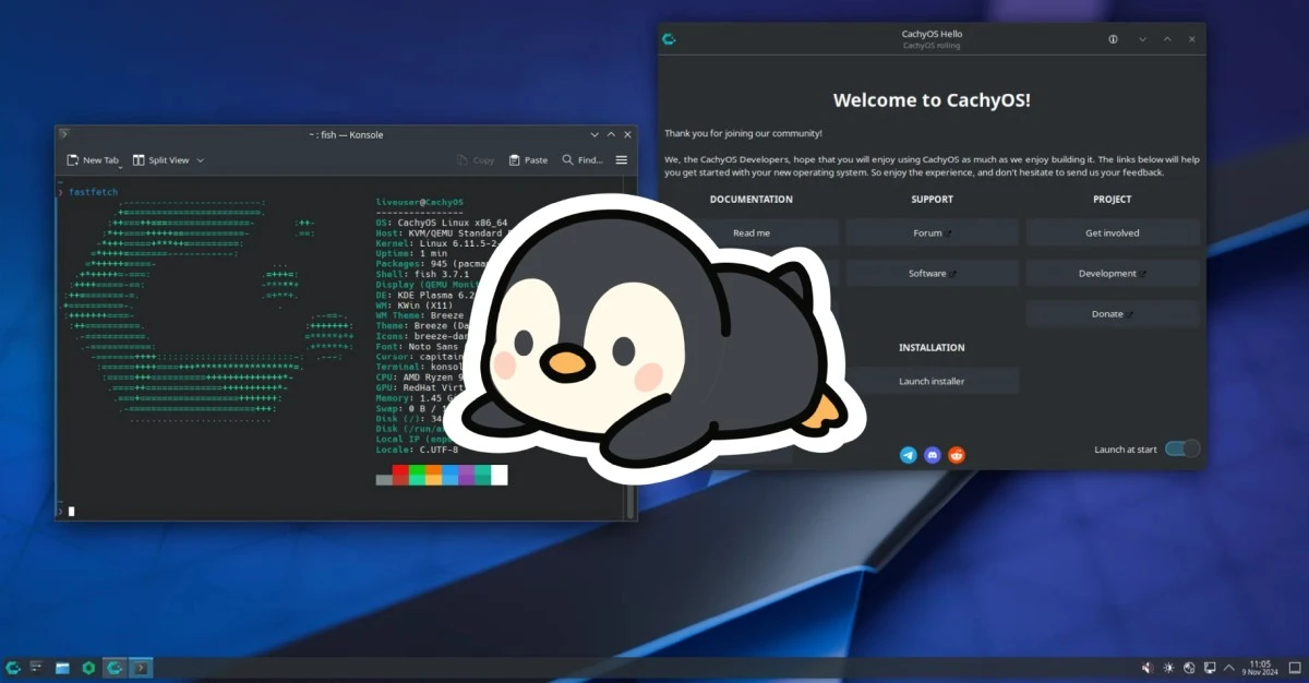 CachyOS z nowym ISO. To wyjątkowo szybki Linux dla wymagających