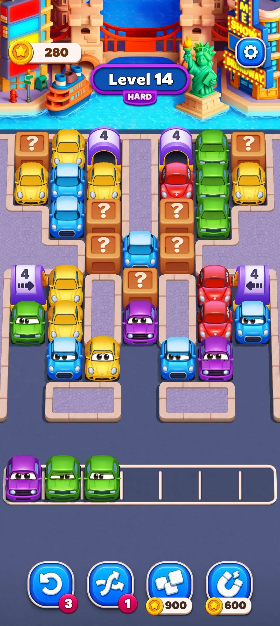 Car Match - Traffic Puzzle