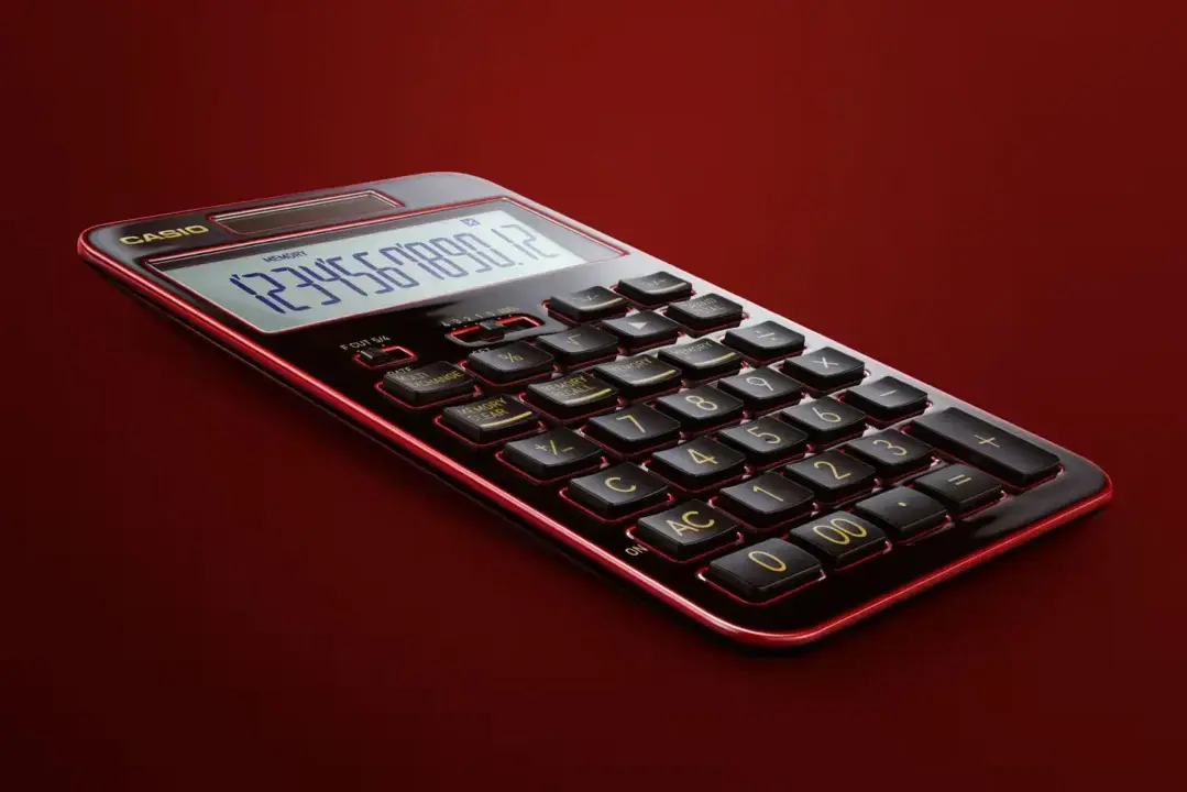 Kalkulator Casio S100X.